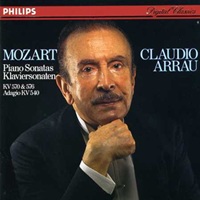 Philips Digital Classics : Arrau - Mozart Sonatas 17 & 18, Adagio